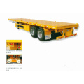 40" Flat-Bed Semi reboque container 3 eixos